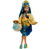 Mattel Monster High Monsterfest Cleo De Nile, Puppe mit Bandposter und Zubehör