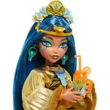 Mattel Monster High Monsterfest Cleo De Nile, Puppe mit Bandposter und Zubehör