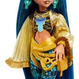 Mattel Monster High Monsterfest Cleo De Nile, Puppe mit Bandposter und Zubehör
