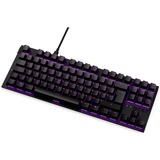 NZXT FUNCTION TENKEYLESS, Gaming-Tastatur schwarz, DE-Layout, Gateron Red, Hot-Swap