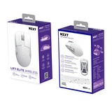 NZXT LIFT Elite Wireless, Gaming-Maus weiß