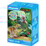 PLAYMOBIL 71823 Dinos Velociraptor, Konstruktionsspielzeug 