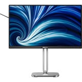 Philips 24B2N4200, LED-Monitor 60.5 cm (23.8 Zoll), dunkelgrau, FullHD, IPS, HDMI, DP, VGA, USB-Hub, 120Hz Panel