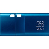 SAMSUNG Type-C 256 GB, USB-Stick blau, USB-C 3.2 Gen 1