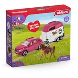 Schleich Horse Club SUV mit Anhänger, Spielfahrzeug 