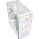 Sharkoon AK5M RGB , Tower-Gehäuse weiß, Tempered Glass