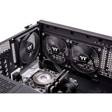 Thermaltake CT120 PC Cooling Fan, Gehäuselüfter schwarz, 2er Pack, 120 mm