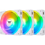 Thermaltake SWAFAN EX12 ARGB Sync PC Cooling Fan White TT Premium Edition, Gehäuselüfter weiß, 3er Pack