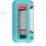 Thermaltake The Tower 600 , Tower-Gehäuse mint/rot, Tempered Glass x 3