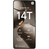 Xiaomi 14T 256GB, Handy Titan Gray, 5G, 12 GB LPDDR5X