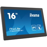 iiyama ProLite T1624MSC-B1, LED-Monitor 39.5 cm(15.6 Zoll), schwarz, FullHD, Touchscreen, HDMI