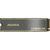 ADATA LEGEND 850 2 TB, SSD dunkelgrau/gold, PCIe 4.0 x4, NVMe 1.4, M.2 2280
