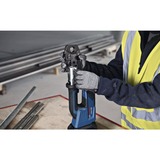 Bosch Professional Akku-Presswerkzeug GPT 18V-19 Professional solo, 18Volt, Kit TH, Pressmaschine blau, ohne Akku und Ladegerät, 3 Pressbacken Compact TH, in L-BOXX