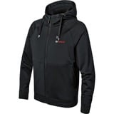 Bosch Professional Heat+Jacket GHH 12+18V Kit Größe S, Arbeitskleidung schwarz, inkl. Ladeadapter GAA 12V-21, 1x 12-Volt-Akku