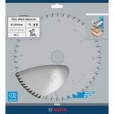 Bosch Professional PRO Multi Material Kreissägeblatt, Ø 254mm, 80Z Bohrung 30mm, für Kapp- & Gehrungssägen