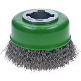 Bosch Professional X-LOCK Topfbürste Clean for Inox, Ø 75mm, gewellt 0,3mm Edelstahldraht, für X-LOCK Winkelschleifer