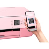 Canon PIXMA TS5352a, Multifunktionsdrucker pink, USB, WLAN, Kopie, Scan