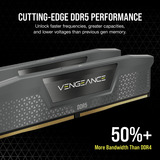 Corsair DIMM 32 GB DDR5-6000 (2x 16 GB) Dual-Kit, Arbeitsspeicher schwarz, CMK32GX5M2B6000Z28, Vengeance, INTEL XMP, AMD EXPO