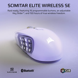 Corsair SCIMITAR Elite Wireless SE, Gaming-Maus weiß