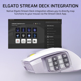 Corsair SCIMITAR Elite Wireless SE, Gaming-Maus weiß