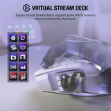 Corsair SCIMITAR Elite Wireless SE, Gaming-Maus weiß