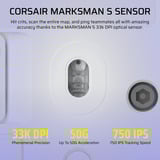 Corsair SCIMITAR Elite Wireless SE, Gaming-Maus weiß