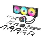 Corsair iCUE LINK TITAN 420 RX RGB, Wasserkühlung schwarz