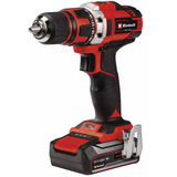 EINHELL Akku-Bohrschrauber TE-CD 18/40 Li, 18 Volt rot/schwarz, 1x Li-Ion-Akku 2,5Ah, mit Bit-Set 34-teilig