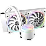 EKL Gletscherwasser 240 White RGB 240mm, Wasserkühlung weiß