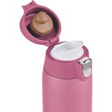 Emsa TRAVEL MUG light Thermobecher rosa, 0,4 Liter, Flip-Deckel