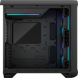 Fractal Design Torrent Compact RGB Black TG Light Tint, Tower-Gehäuse schwarz, Tempered Glass