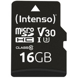 Intenso 16 GB microSDHC, Speicherkarte UHS-I U1, Class 10