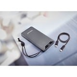 Intenso Powerbank F10000 Gray grau, 10.000 mAh, PD 3.0, Quick Charge 3.0