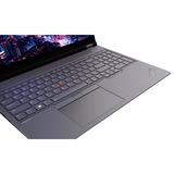 Lenovo ThinkPad P16 G2 (21FA0034GE), Notebook grau/schwarz, Intel® Core™ i9-13980HX, NVIDIA RTX 4000, 64 GB DDR5, 2 TB (2 TB SSD), Windows 11 Pro 64-Bit