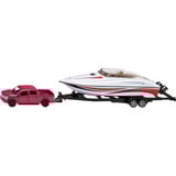 SIKU SUPER Ford F150 mit Motorboot, Modellfahrzeug 