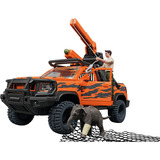 Schleich Wild Life Abenteuerfahrzeug im Dschungel, Spielfahrzeug 