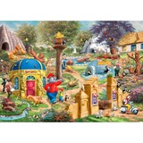 Schmidt Spiele Thomas Kinkade Studios: Benjamin Blümchen, Ein Tag im Neustädter Zoo, Puzzle 1000 Teile