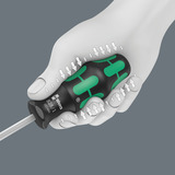 Wera Bit-Satz Kraftform Kompakt 27 Set 1 Christmas 2025, mit Handhalter schwarz/grün, 7-teilig, integriertes Magazin
