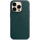 Apple Leder Case mit MagSafe, Handyhülle grün, Waldgrün, iPhone 14 Pro
