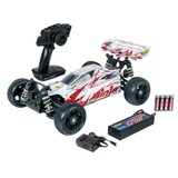 Carson X10 Ninja, RC weiß/rot, 1:10