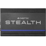 Chieftec Stealth 1000W, PC-Netzteil schwarz, 1x 12-Pin High Power GPU, 3x PCIe, Kabelmanagement, 1000 Watt