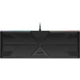 Corsair K100 RGB, Gaming-Tastatur schwarz, DE-Layout, Cherry MX RGB Speed Silver