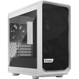 Fractal Design Meshify 2 Mini White TG Clear Tint, Tower-Gehäuse weiß, Tempered Glass