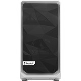 Fractal Design Meshify 2 Mini White TG Clear Tint, Tower-Gehäuse weiß, Tempered Glass