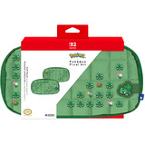HORI Gesteppte Tasche (Pixel Grün) grün, für Nintendo Switch 2 / Switch / Switch OLED