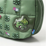 HORI Gesteppte Tasche (Pixel Grün) grün, für Nintendo Switch 2 / Switch / Switch OLED