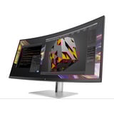 HP Pro 738pu Thunderbolt 4-Monitor, LED-Monitor 95.3 cm (37.5 Zoll), schwarz/silber, WQHD+, IPS Black, Curved, Docking-Monitor