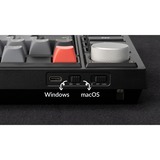 Keychron Q3 Pro, Gaming-Tastatur schwarz/blaugrau, DE-Layout, Keychron K Pro Red, Hot-Swap, Aluminiumrahmen, RGB