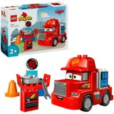 LEGO 10417 DUPLO Disney Mack beim Rennen, Konstruktionsspielzeug rot