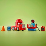 LEGO 10417 DUPLO Disney Mack beim Rennen, Konstruktionsspielzeug rot